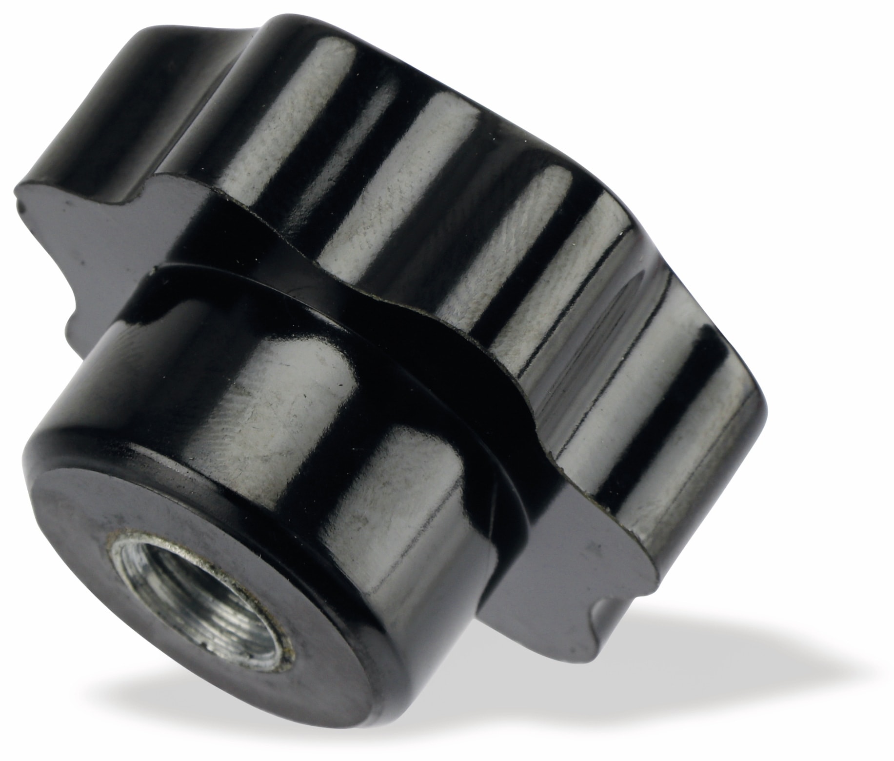 Sterngriffmutter, M10/19 mm, schwarz Sterngriffmutter, M10/19 mm, schwarz
