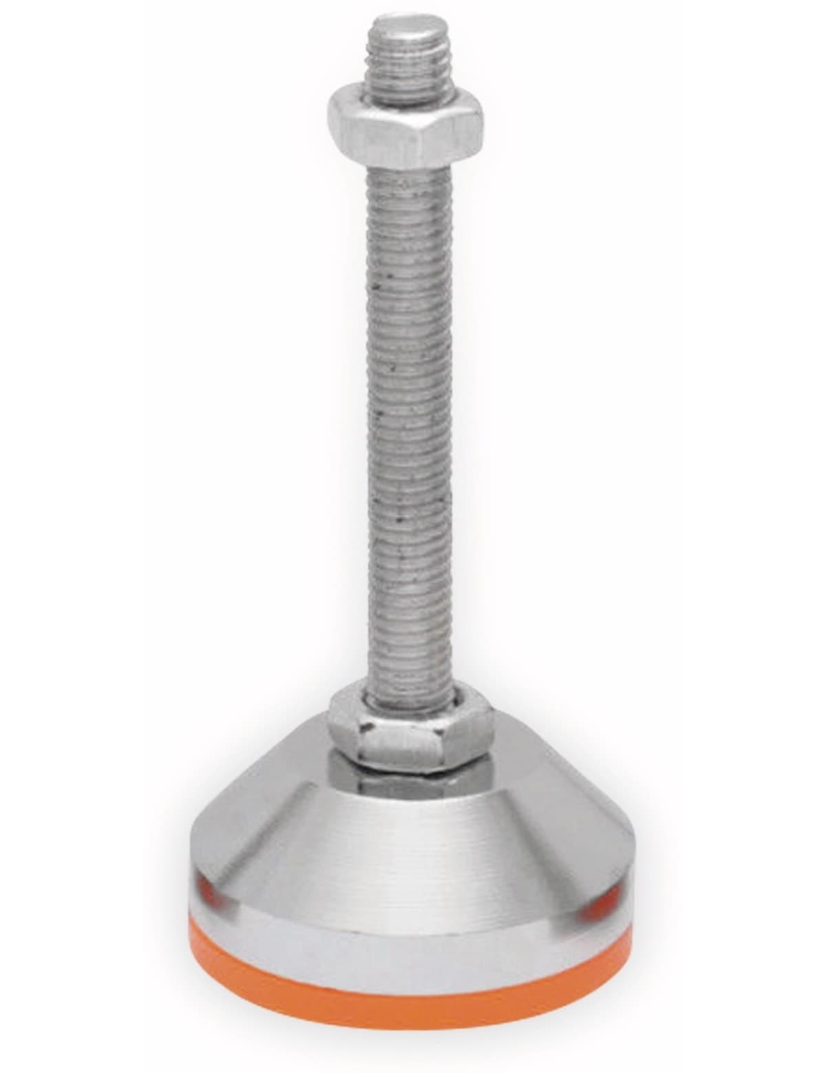 Maschinenfuß, Stellfuß, Ø60x136mm, M12, Stahl, 1 Stück