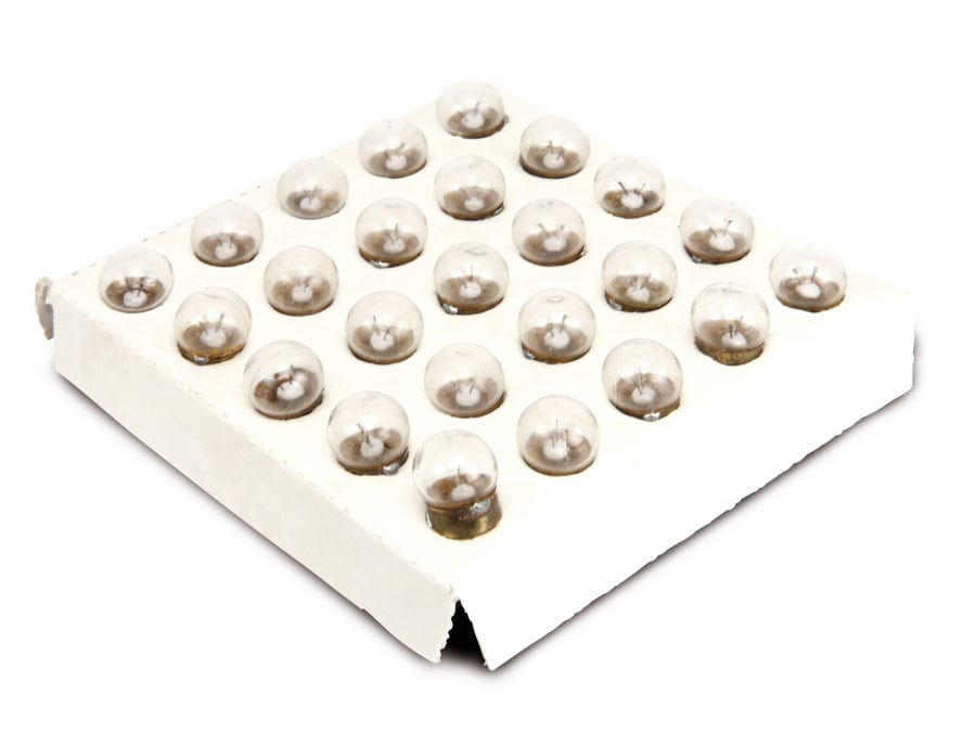 Glühlampe, E10, 3 V/0,11 A, 25 Stück Glühlampe, E10, 3 V/0,11 A, 25 Stück