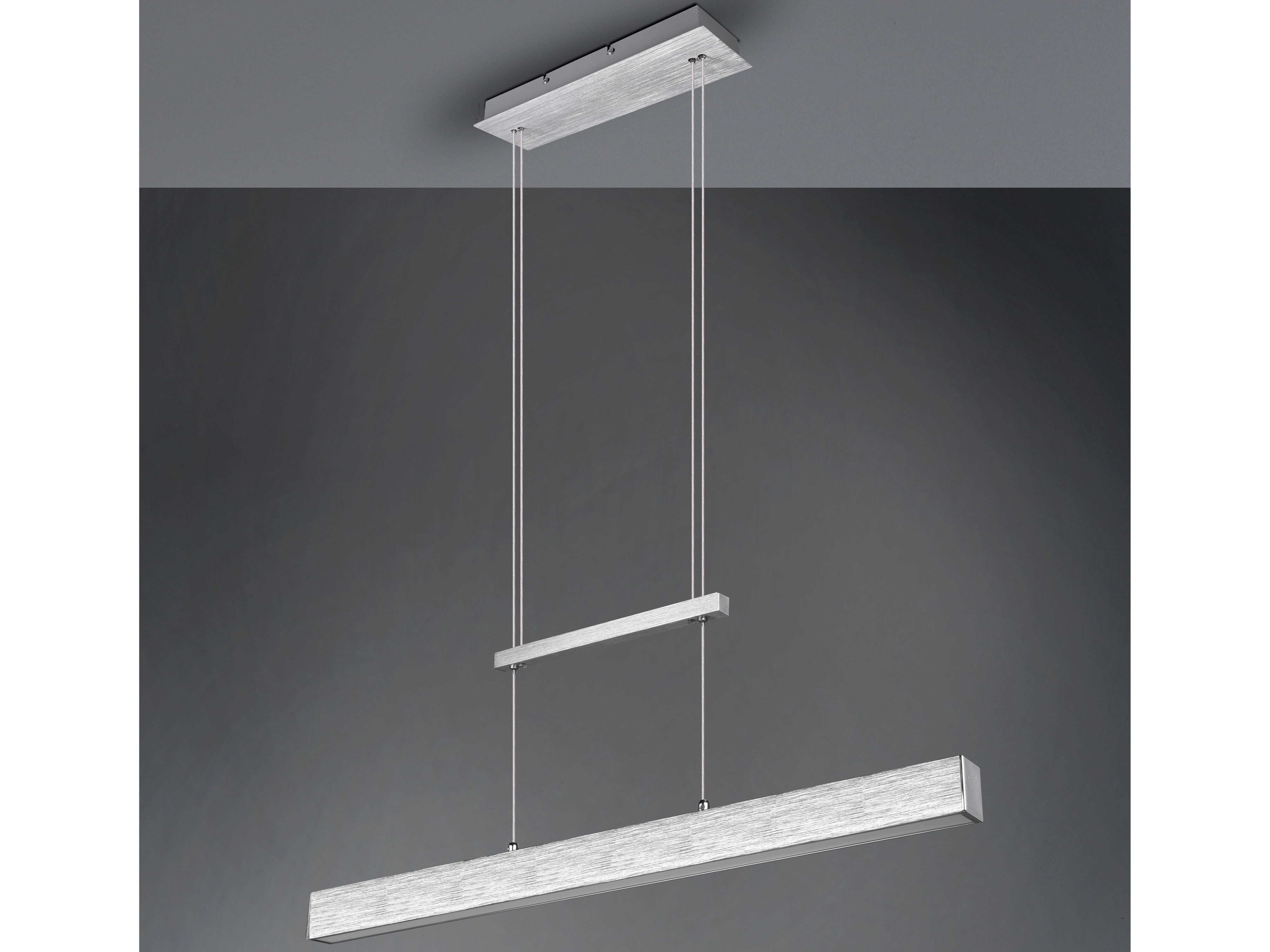 REALITY LED-Pendelleuchte Paros R32043105 Aluminium, 1 x LED 22 W, 2500 lm, 2 x 5 W, 2 x 600 lm REALITY LED-Pendelleuchte Paros R32043105 Aluminium, 1 x LED 22 W, 2500 lm, 2 x 5 W, 2 x 600 lm