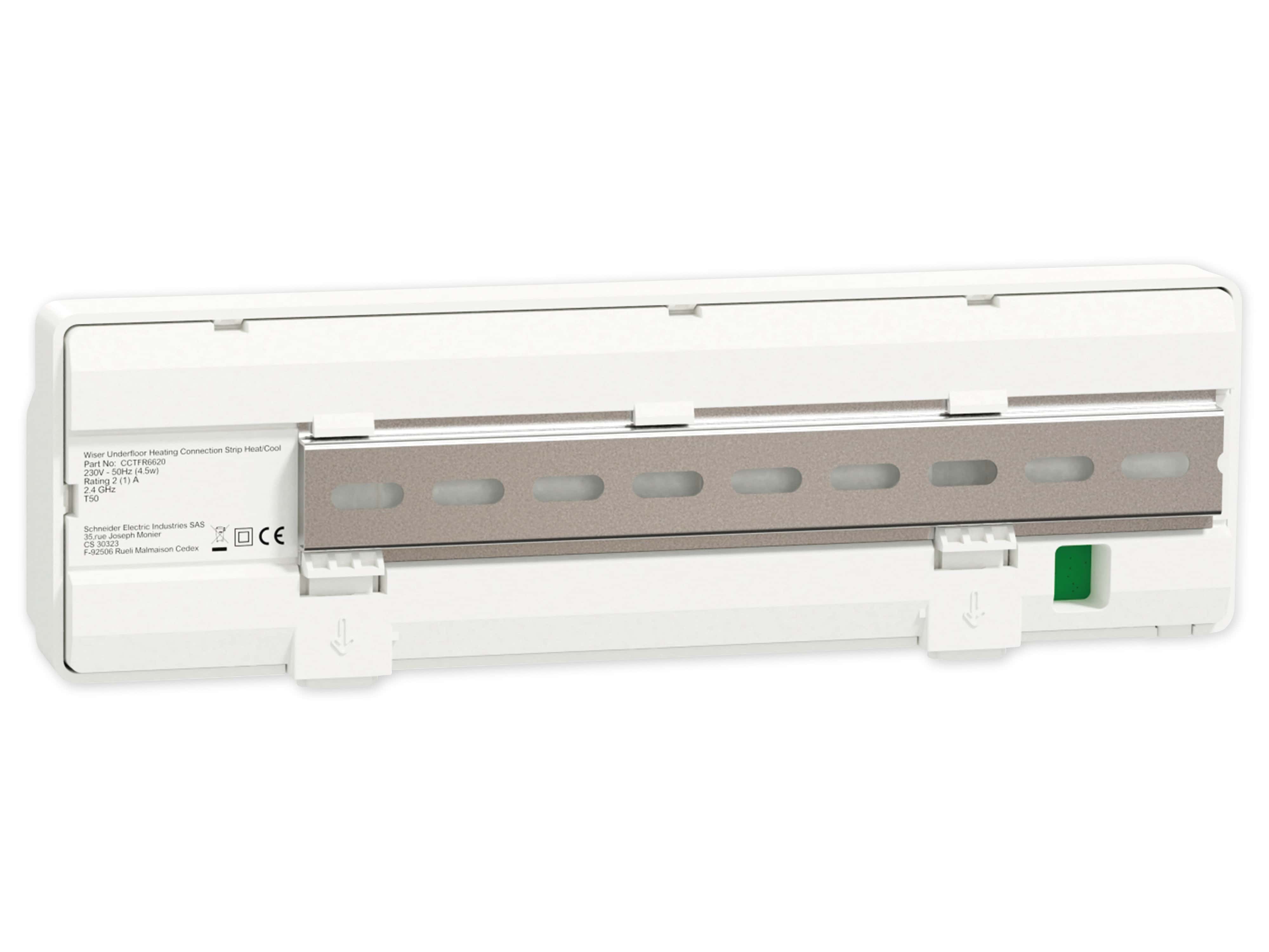 SCHNEIDER ELECTRIC Smart Home Wiser Verteilerleiste Fußbodenheizung, CCTFR6620, 24 V SCHNEIDER ELECTRIC Smart Home Wiser Verteilerleiste Fußbodenheizung, CCTFR6620, 24 V