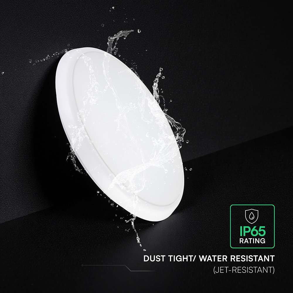 V-TAC LED-Deckenleuchte VT-24360, EEK: E, 40W, 4400lm, 2700...6500K, mit MW-Bewegungssensor