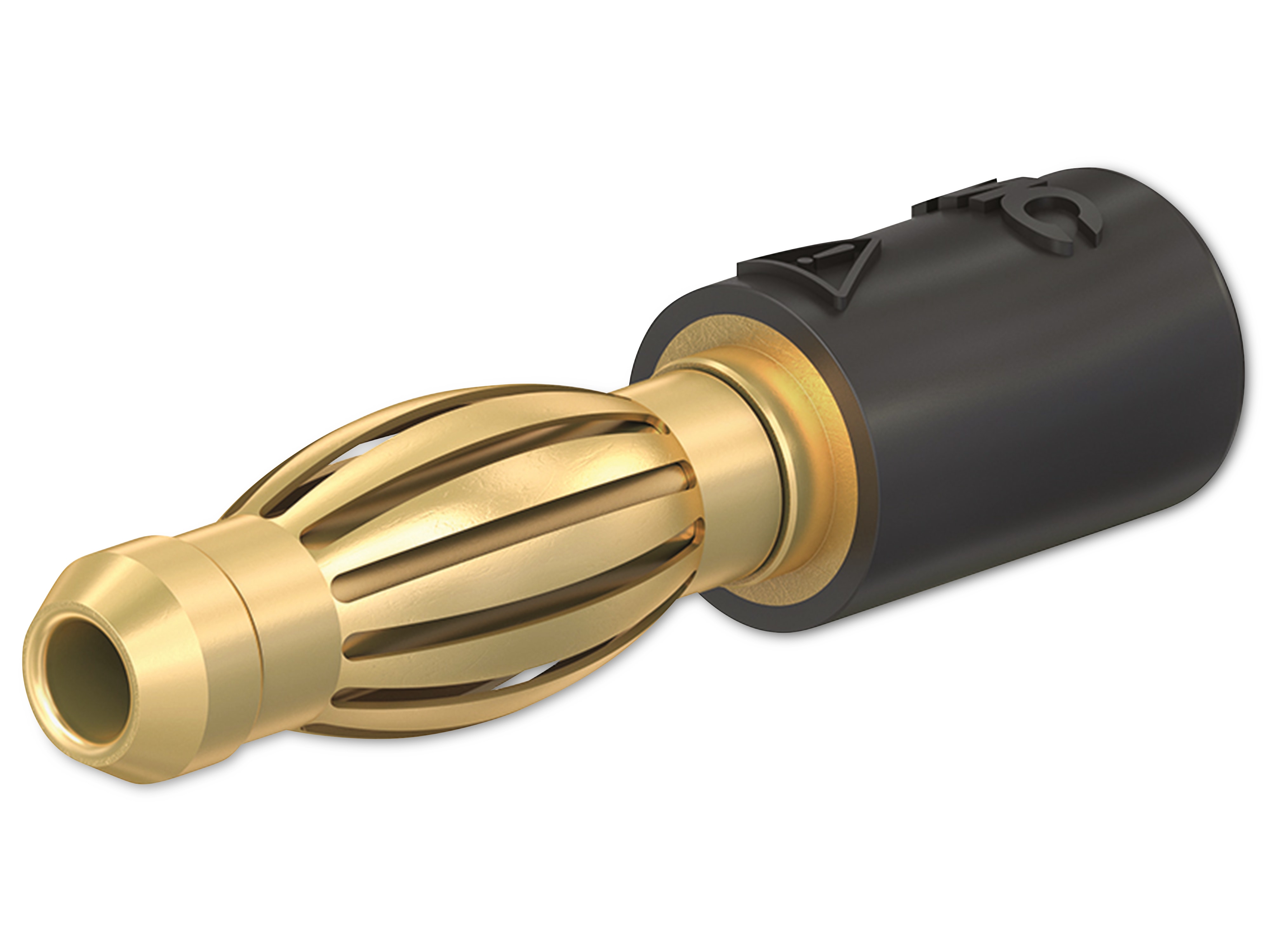 STÄUBLI Adapter, 24.0106-21, 4 mm; 2 mm , schwarz, 30 V, 25 A / 60 V, 25 A