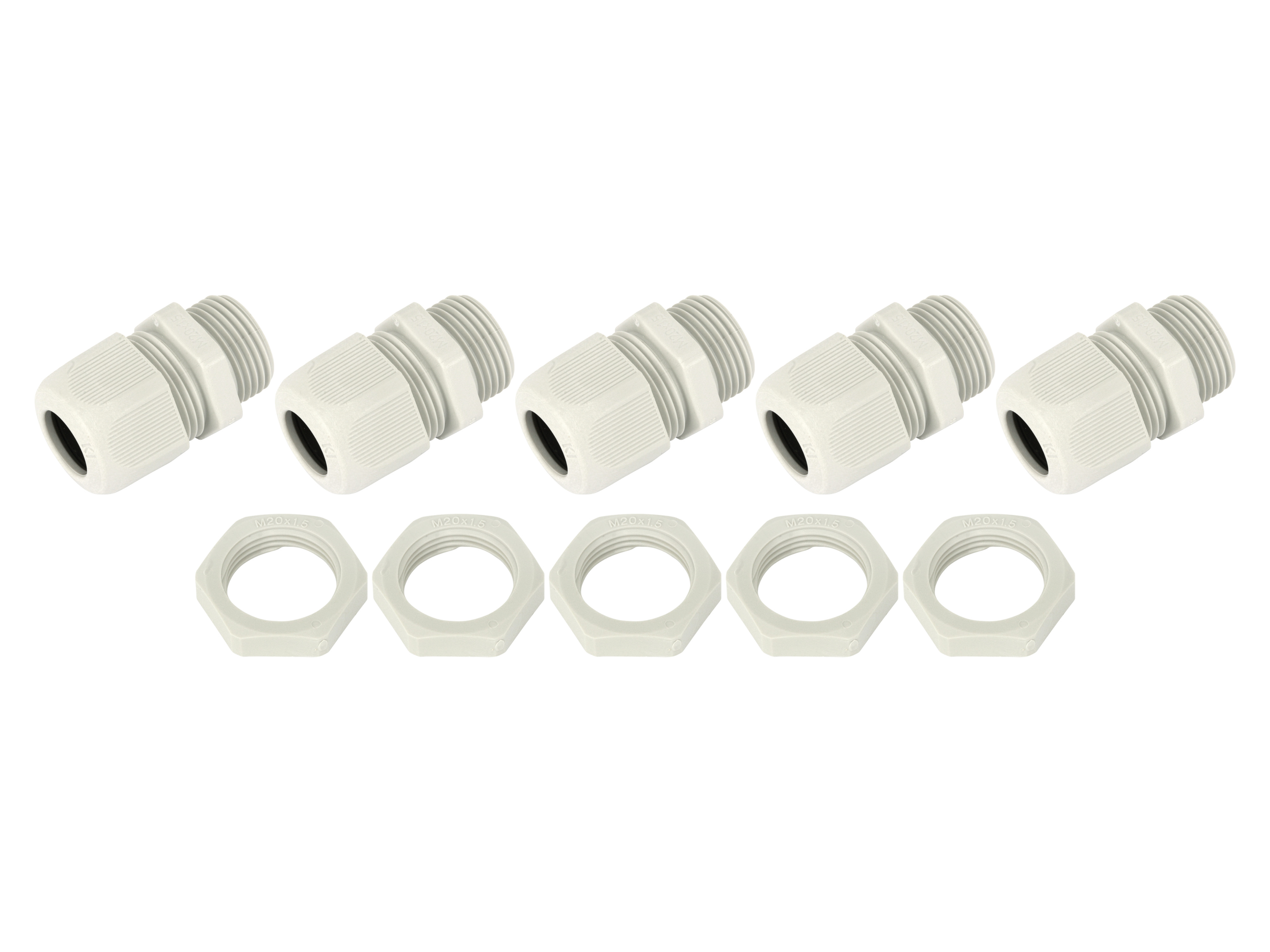 Kabelverschraubungs-Set, M20, 10-teilig Kabelverschraubungs-Set, M20, 10-teilig
