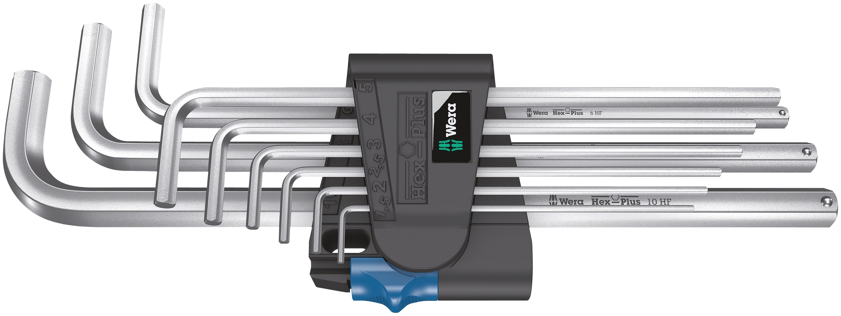 WERA Winkelschlüsselsatz 950L/9 HEX-Plus WERA Winkelschlüsselsatz 950L/9 HEX-Plus
