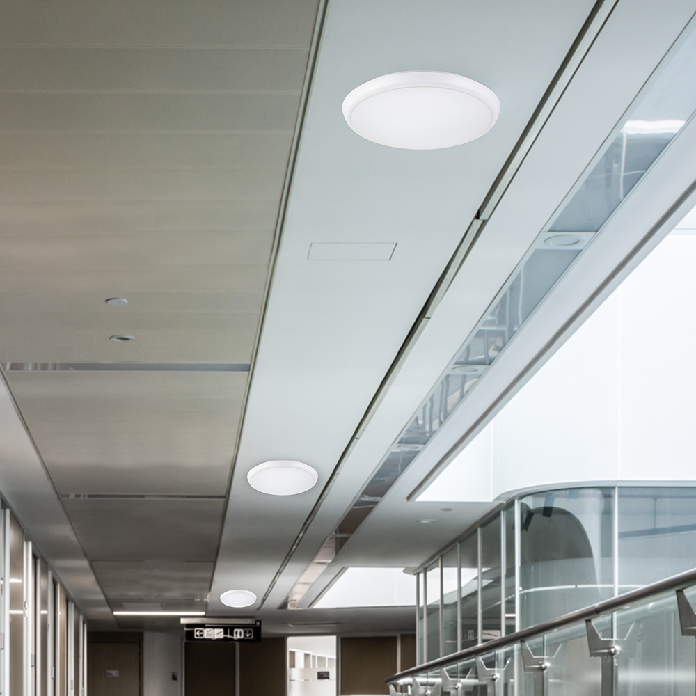 V-TAC LED-Deckenleuchte VT-24360, EEK: E, 40W, 4400lm, 2700...6500K, mit MW-Bewegungssensor