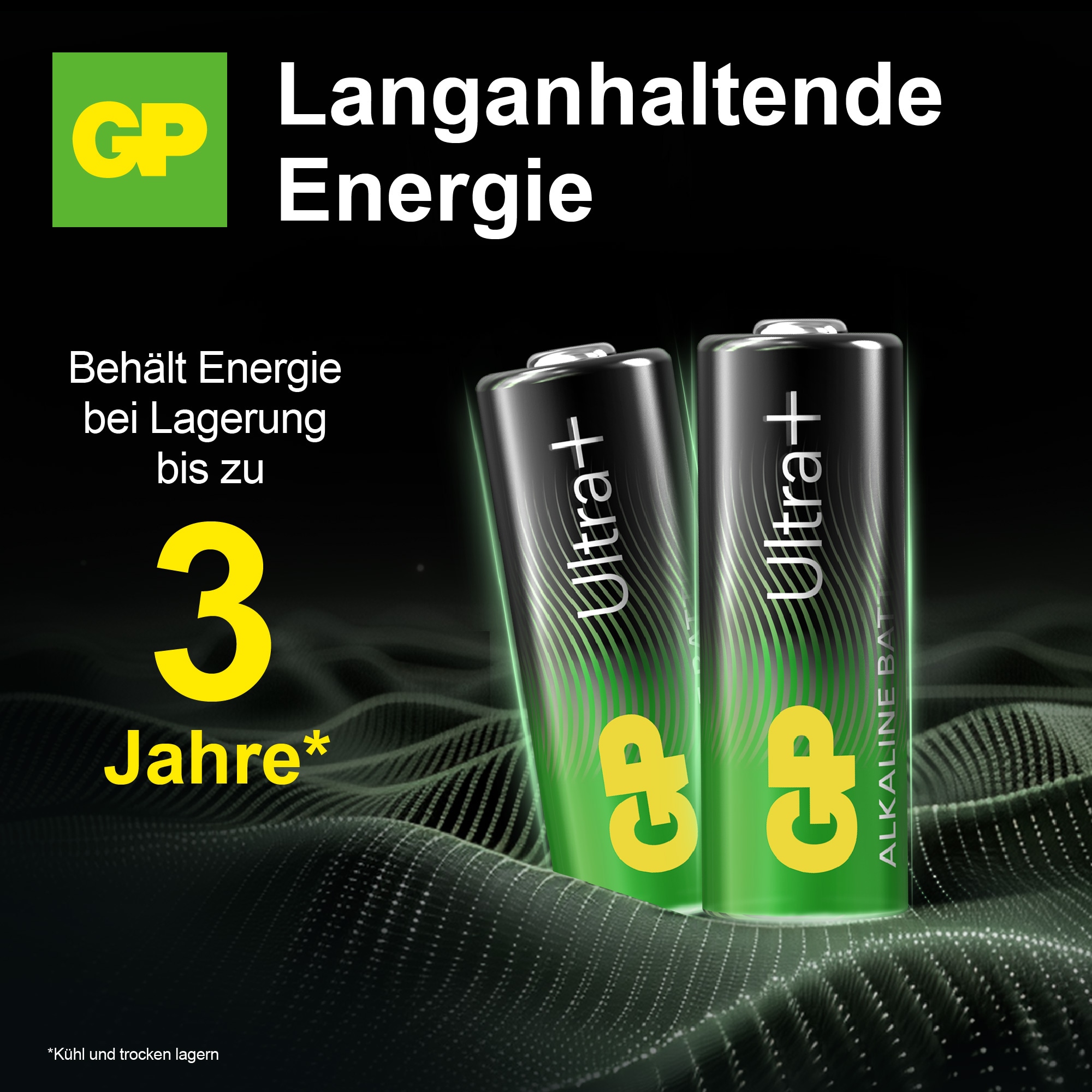 GP Ultra Plus 23A Alkaline Rundzellenbatterie, Hochspannung, 12 V