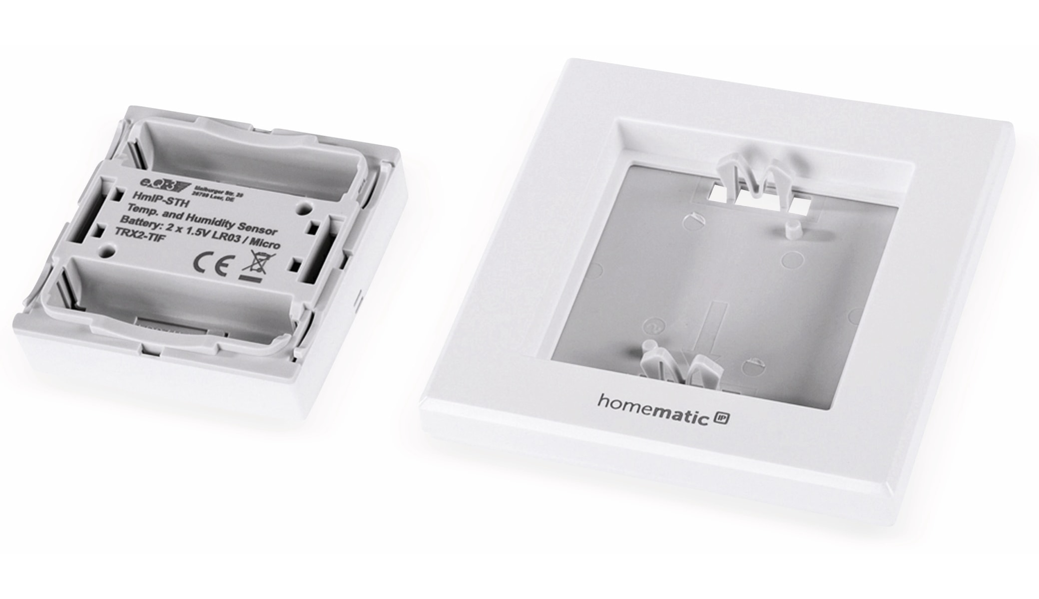 HOMEMATIC IP Smart Home 150181A0, Temp. und Luftfeucht. Sensor, 6 Stück