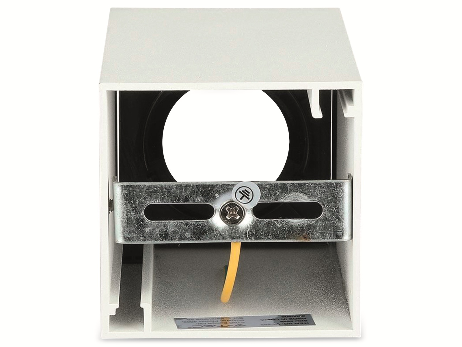 V-TAC Deckenspot VT-882(8584), 230V~, GU10, square, weiß V-TAC Deckenspot VT-882(8484), 230V~, GU10, square, weiß