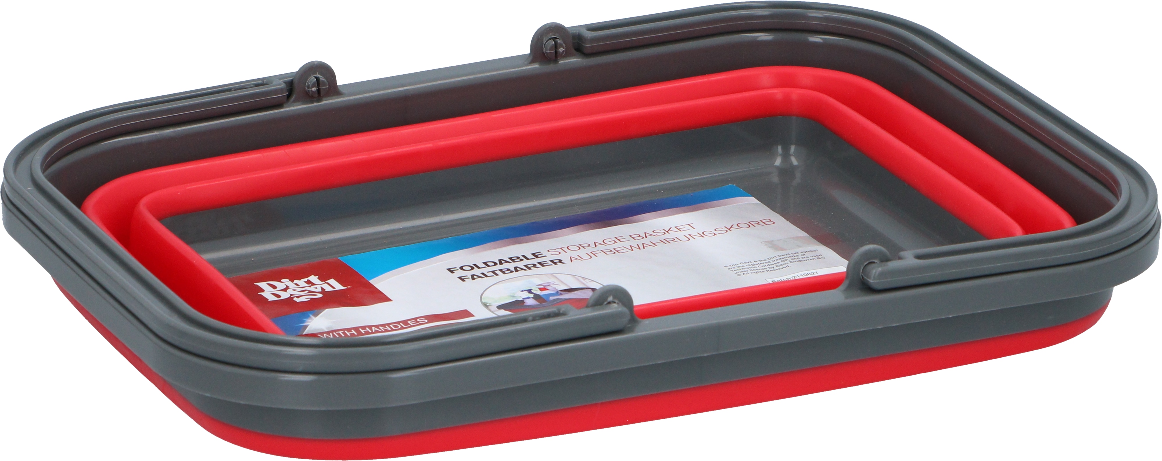 DIRT DEVIL Faltbarer Eimer, rechteckig, 17L DIRT DEVIL Faltbarer Eimer, rechteckig, 17L
