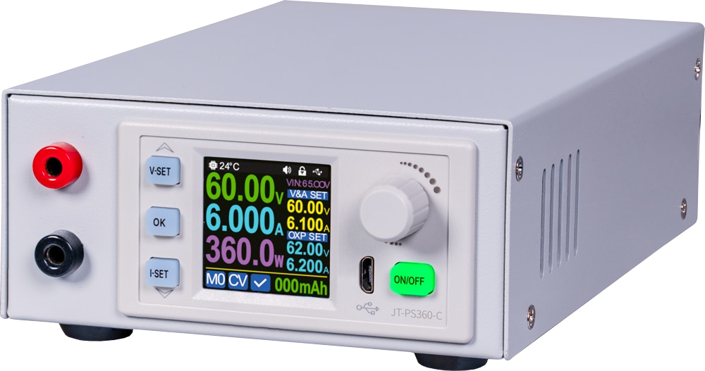 JOY-IT Labornetzgerät, JT-PS360-C, 360 W, 0...60 V, 0...6 A JOY-IT Labornetzgerät, JT-PS360-C, 360 W, 0...60 V, 0...6 A