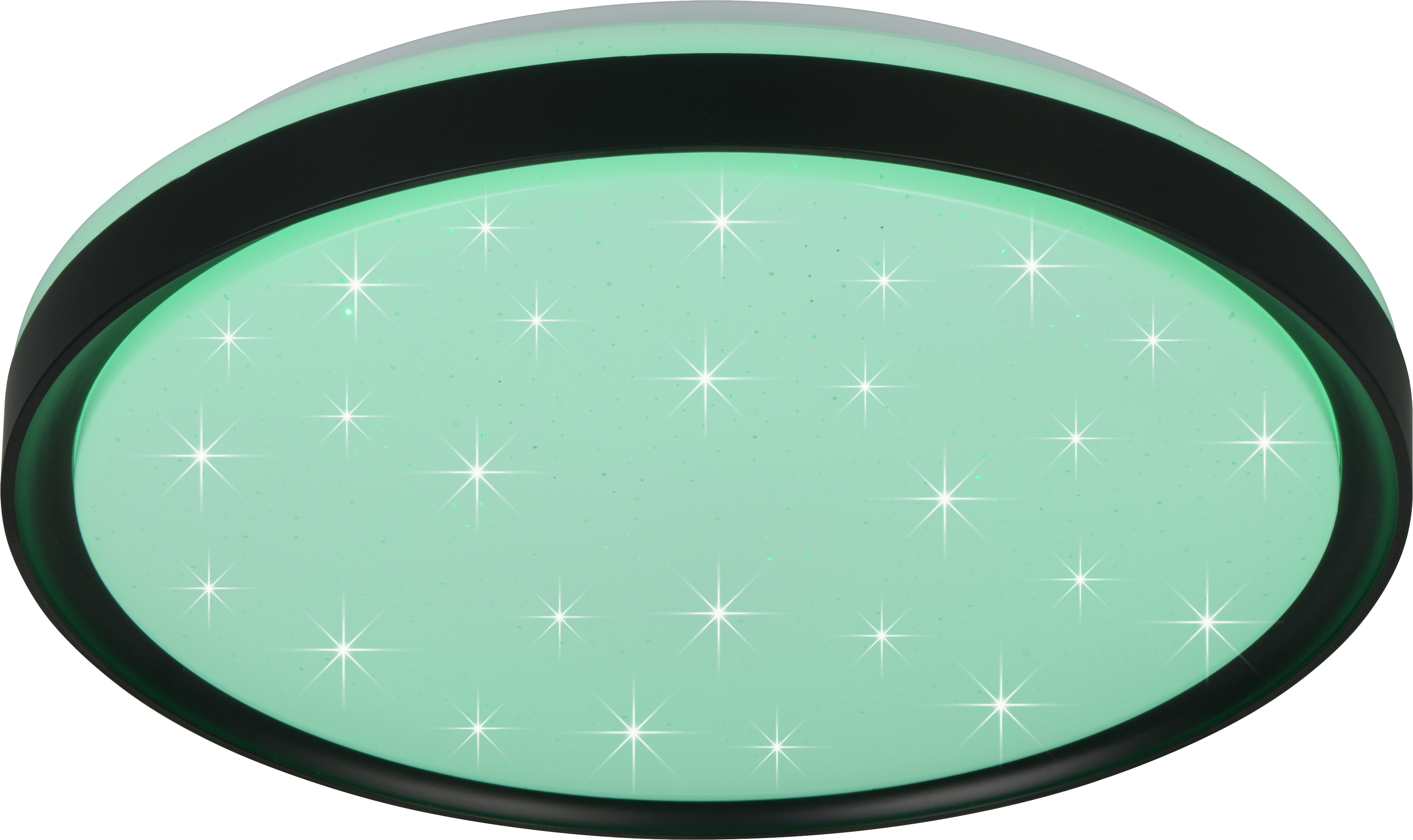 REALITY LED-Deckenleuchte SOLIT, R63581132, 14W, 1800lm, schwarz