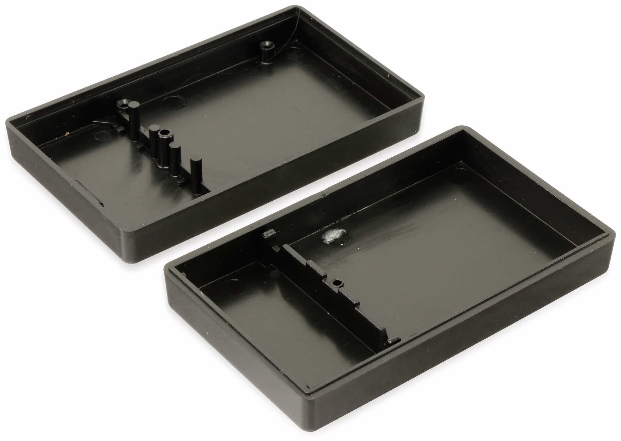 STRAPUBOX Kunststoffgehäuse mit Batteriefach, Typ 6000 SW, 103 x 62 x 26 mm