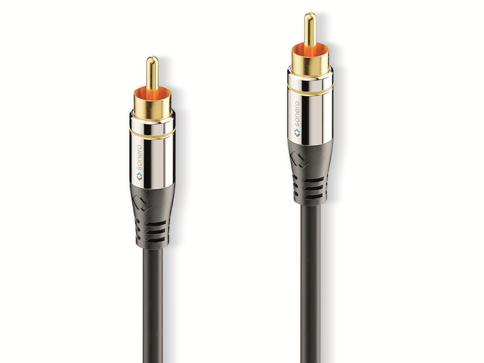 SONERO Cinchkabel, 7,5 m, schwarz SONERO Cinchkabel, 7,5 m, schwarz