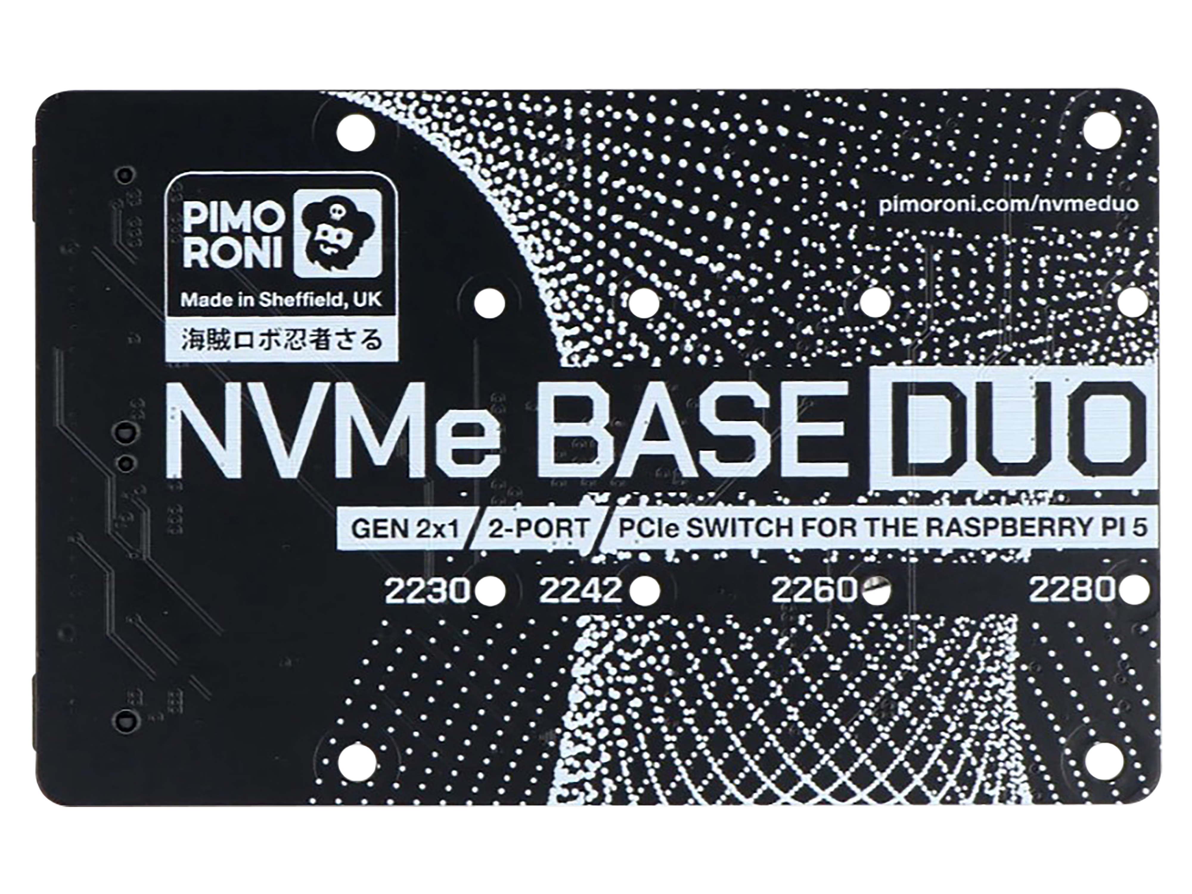 PIMORONI Dual NVMe base für Raspberry Pi 5