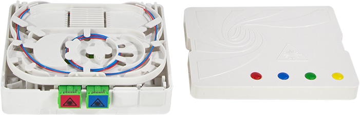 LOGILINK FTTH-Anschlussbox FB2SC50, 2x SC/APC, mit 50 m Verlegekabel LOGILINK FTTH-Anschlussbox FB2SC50, 2x SC/APC, mit 50 m Verlegekabel
