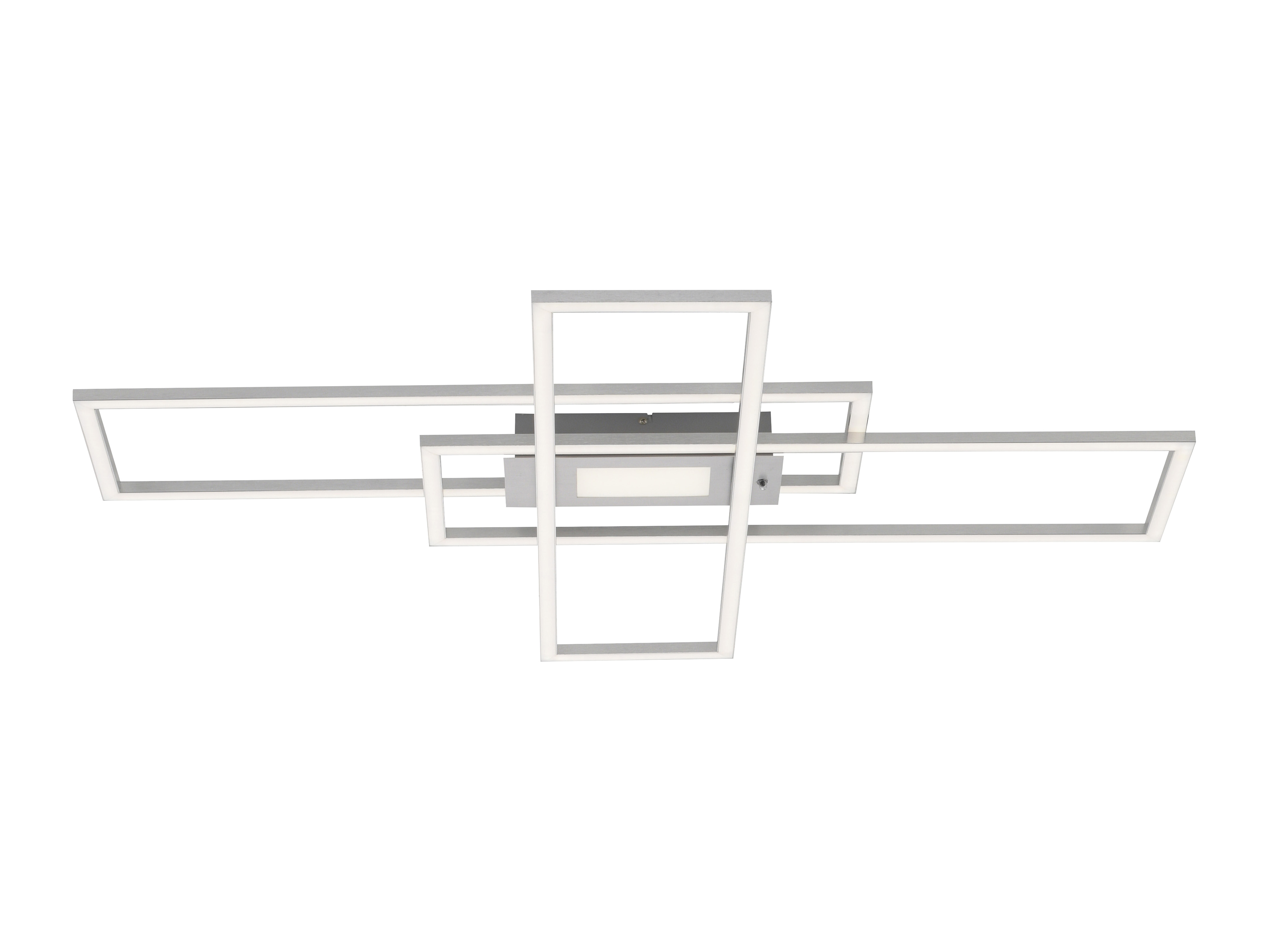 JUST LIGHT LED-Deckenleuchte 14693-55, 45W, 5500lm, silber