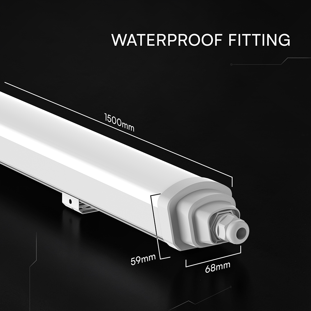V-TAC LED-Deckenleuchte VT-233896, EEK: E, 48W, 5760lm, 4000K, 120°, IP65