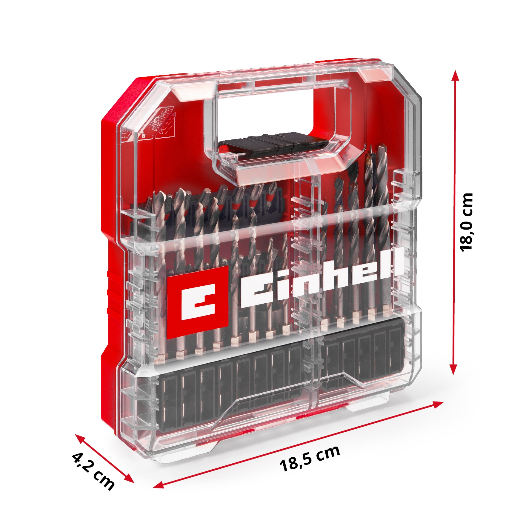 EINHELL Bit- & Bohrer-Set, 109053, L-Case, 40-teilig EINHELL Bit- & Bohrer-Set, 109053, L-Case, 40-teilig