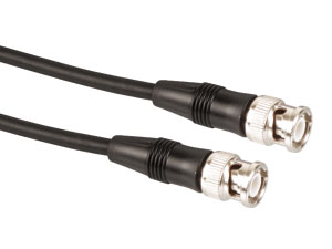 S-IMPULS BNC-Kabel, 1m, 50Ω, Stecker/Stecker, schwarz S-IMPULS BNC-Kabel, 1m, 50Ω, Stecker/Stecker, schwarz