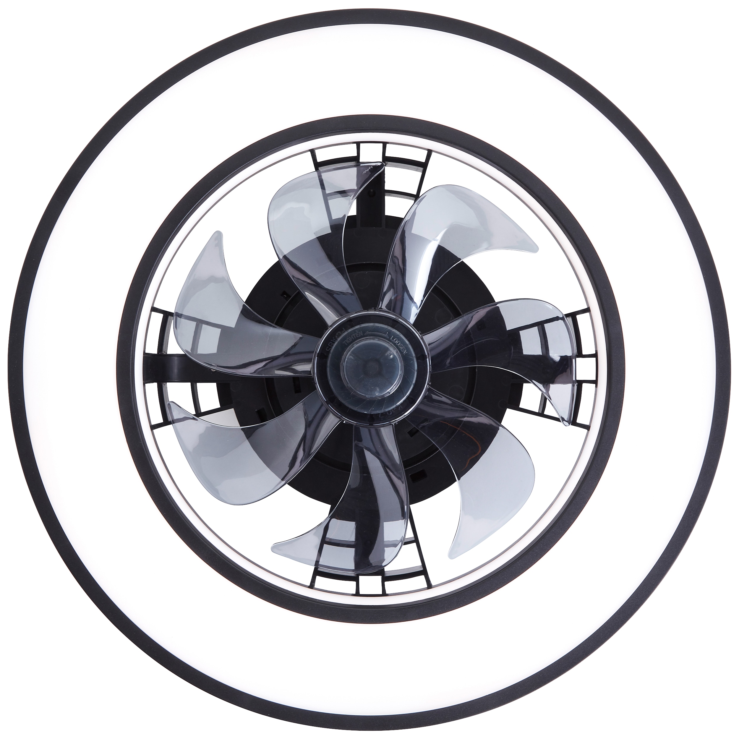 BRILLIANT LED-Deckenleuchte Mondello, mit Ventilator, 26 W, 3100 lm