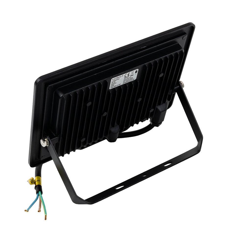 LUXULA LED-Fluter, EEK: F, 50W, 5000lm, 3000K, schwarz