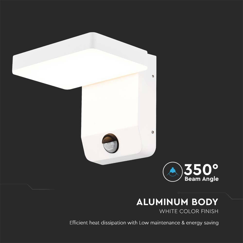 V-TAC LED-Fluter VT-11020S, EEK: E, 17 W, 2520 lm, 3000 K, Sensor, weiß V-TAC LED-Fluter VT-11020S, EEK: E, 17 W, 2520 lm, 3000 K, Sensor, weiß