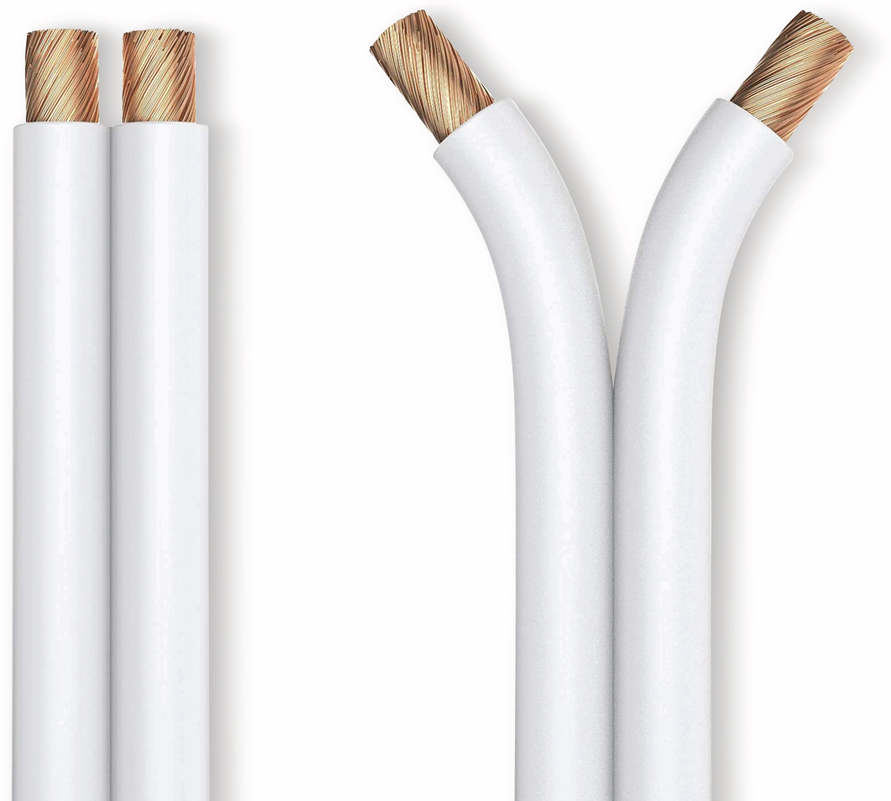 PURELINK Lautsprecherkabel, 2x2,5 mm², 20 m, weiß, OFC PURELINK Lautsprecherkabel, 2x2,5 mm², 20 m, weiß, OFC