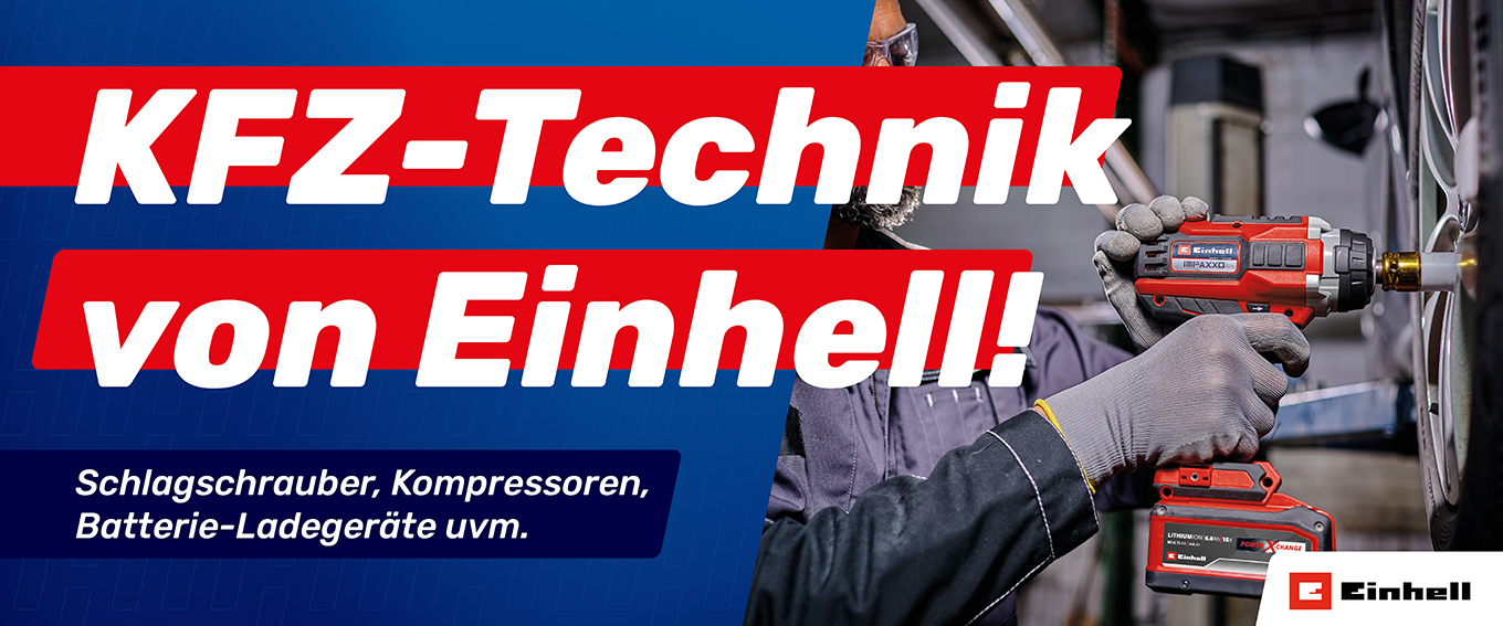 KFZ-Technik von Einhell KFZ-Technik von Einhell