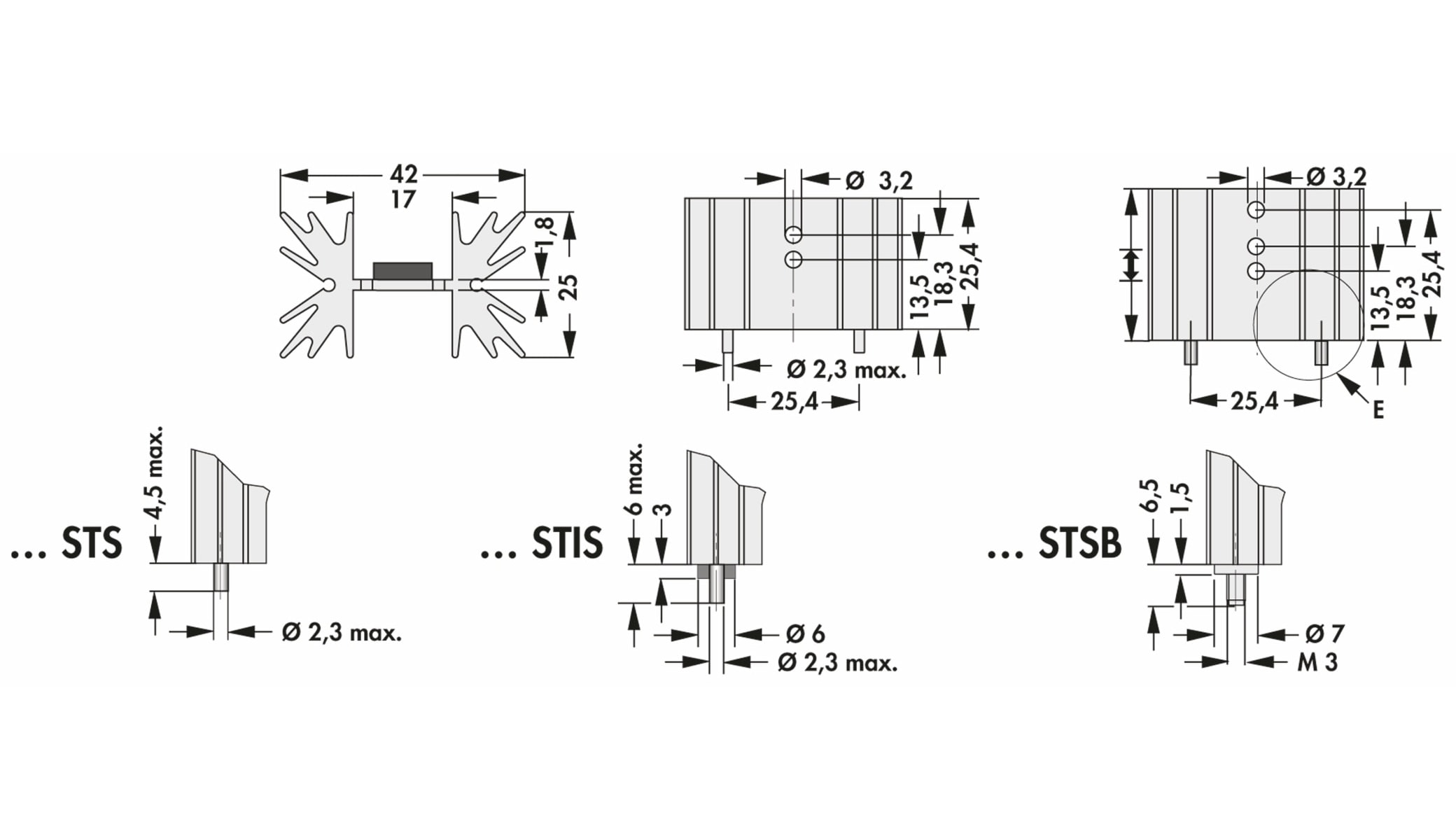 FISCHER ELEKTRONIK Kühlkörper, SK 129 25,4 STS, Leiterkartenkühlkörper , schwarz, Aluminium FISCHER ELEKTRONIK Kühlkörper, SK 129 25,4 STS, Leiterkartenkühlkörper , schwarz, Aluminium