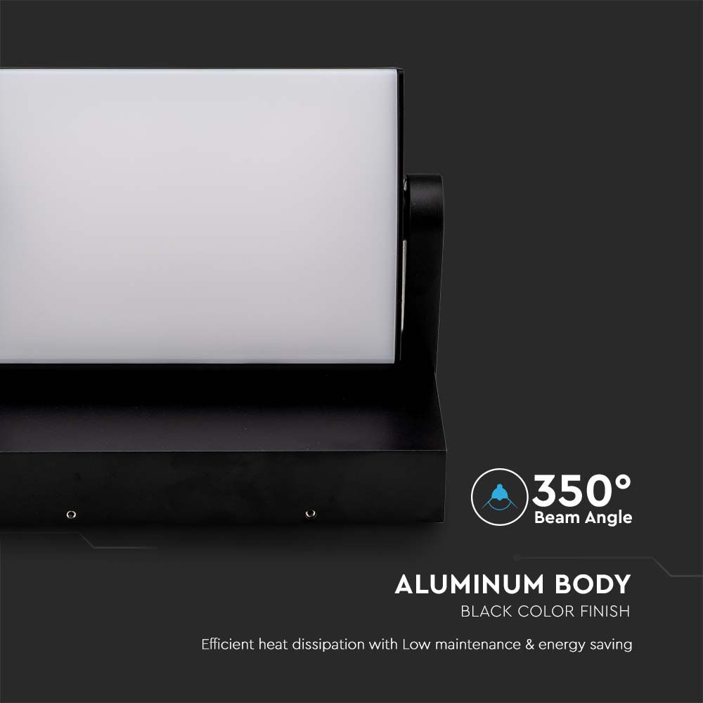 V-TAC LED-Fluter VT-11020, EEK: E, 17 W, 2520 lm, 3000 K, schwarz