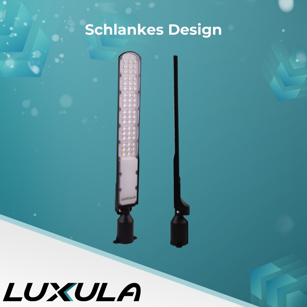 LUXULA LED-Straßenleuchte, SLIM, EEK: E, 100W, 12000lm, 5000K, IP65 LUXULA LED-Straßenleuchte, SLIM, EEK: E, 100W, 12000lm, 5000K, IP65