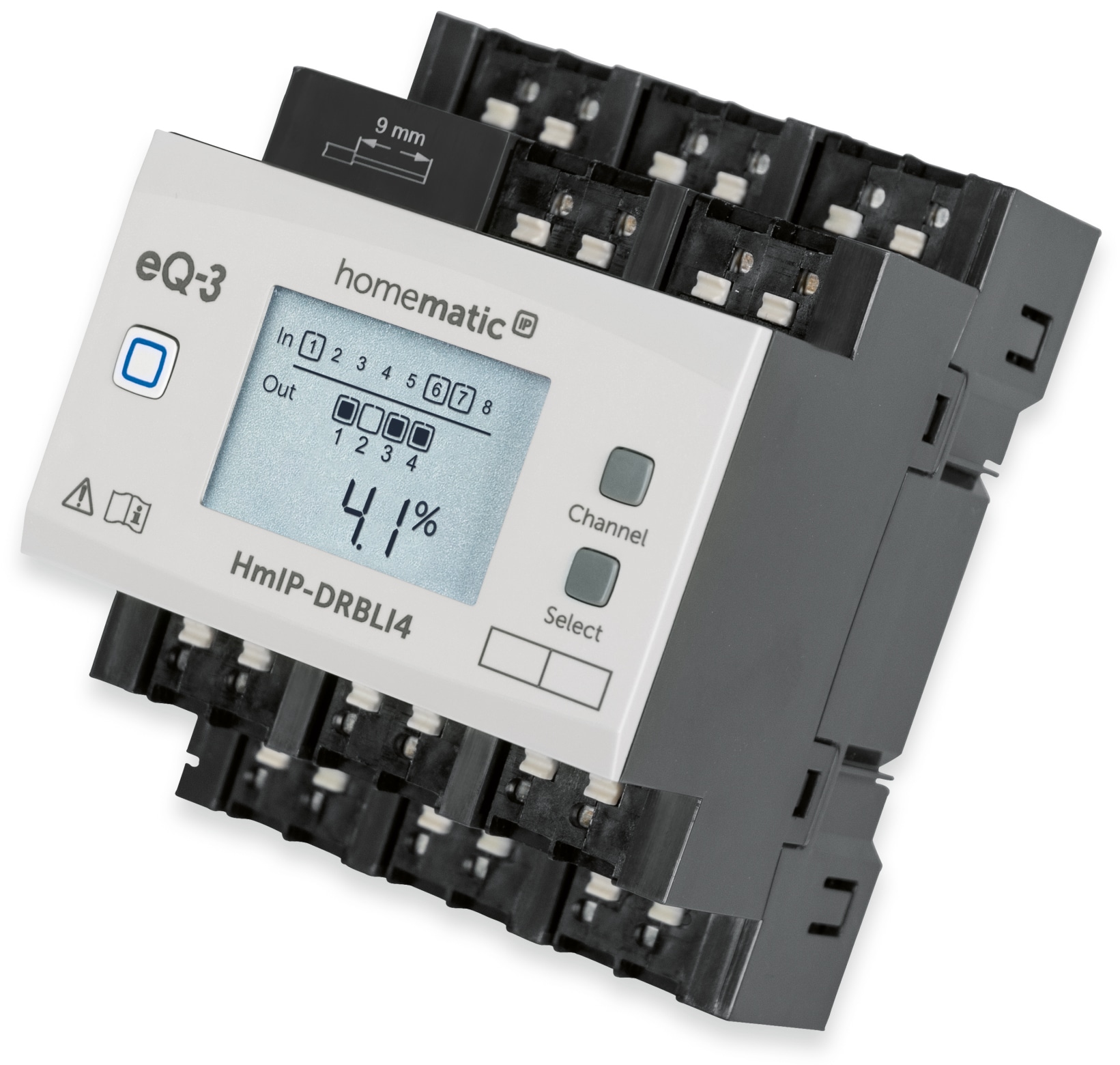 HOMEMATIC IP Smart Home 154362A0 Jalousieaktor für Hutschienenmonatege, 4-fach HOMEMATIC IP Smart Home 154362A0 Jalousieaktor für Hutschienenmonatege, 4-fach