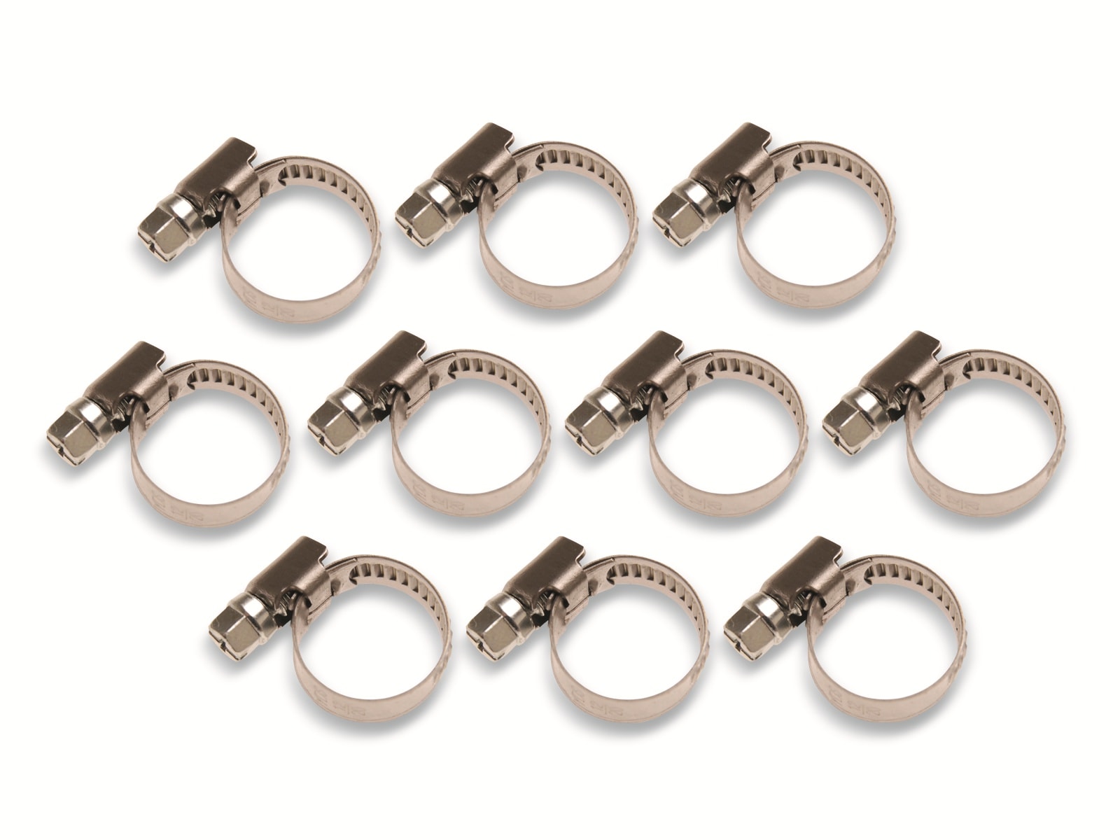 BGS TECHNIC Schlauchschellen, 16...25 mm, 10 Stück BGS TECHNIC Schlauchschellen, 16...25 mm, 10 Stück
