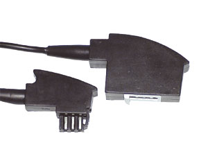 S-IMPULS Telefon-Verlängerungskabel TAE/N, 6 m, schwarz S-IMPULS Telefon-Verlängerungskabel TAE/N, 6 m, schwarz