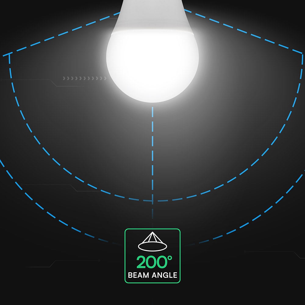 V-TAC LED-Lampe VT-2173496, EEK: F, 10,5W, 1055lm, 4000K, E27, A60, 200° V-TAC LED-Lampe VT-2173496, EEK: F, 10,5W, 1055lm, 4000K, E27, A60, 200°