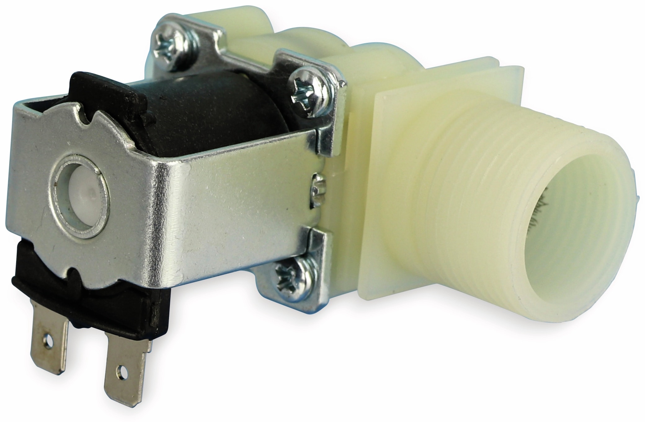 Magnetventil, 12V-, 0,2...10bar, Eingang 3/4", Ausgang Ø 11mm Magnetventil, 12V-, 0,2...10bar, Eingang 3/4", Ausgang Ø 11mm