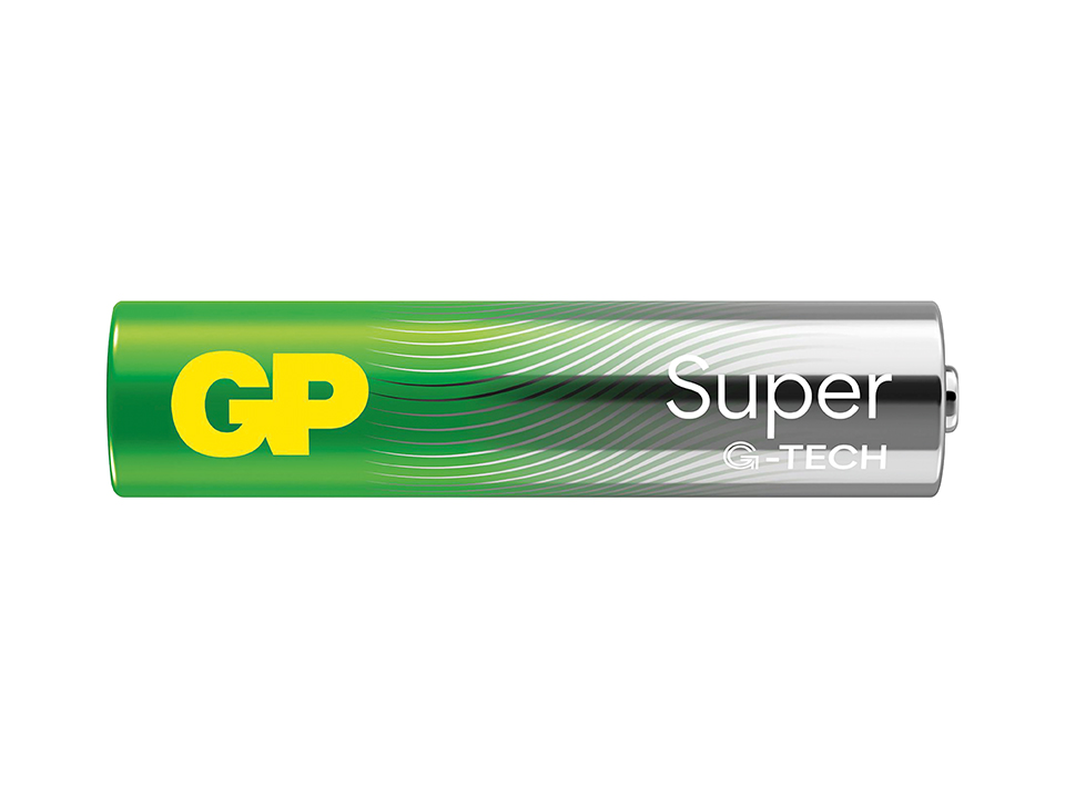 GP AAA-Batterie Alkaline Super, 1,5V, 8 Stück