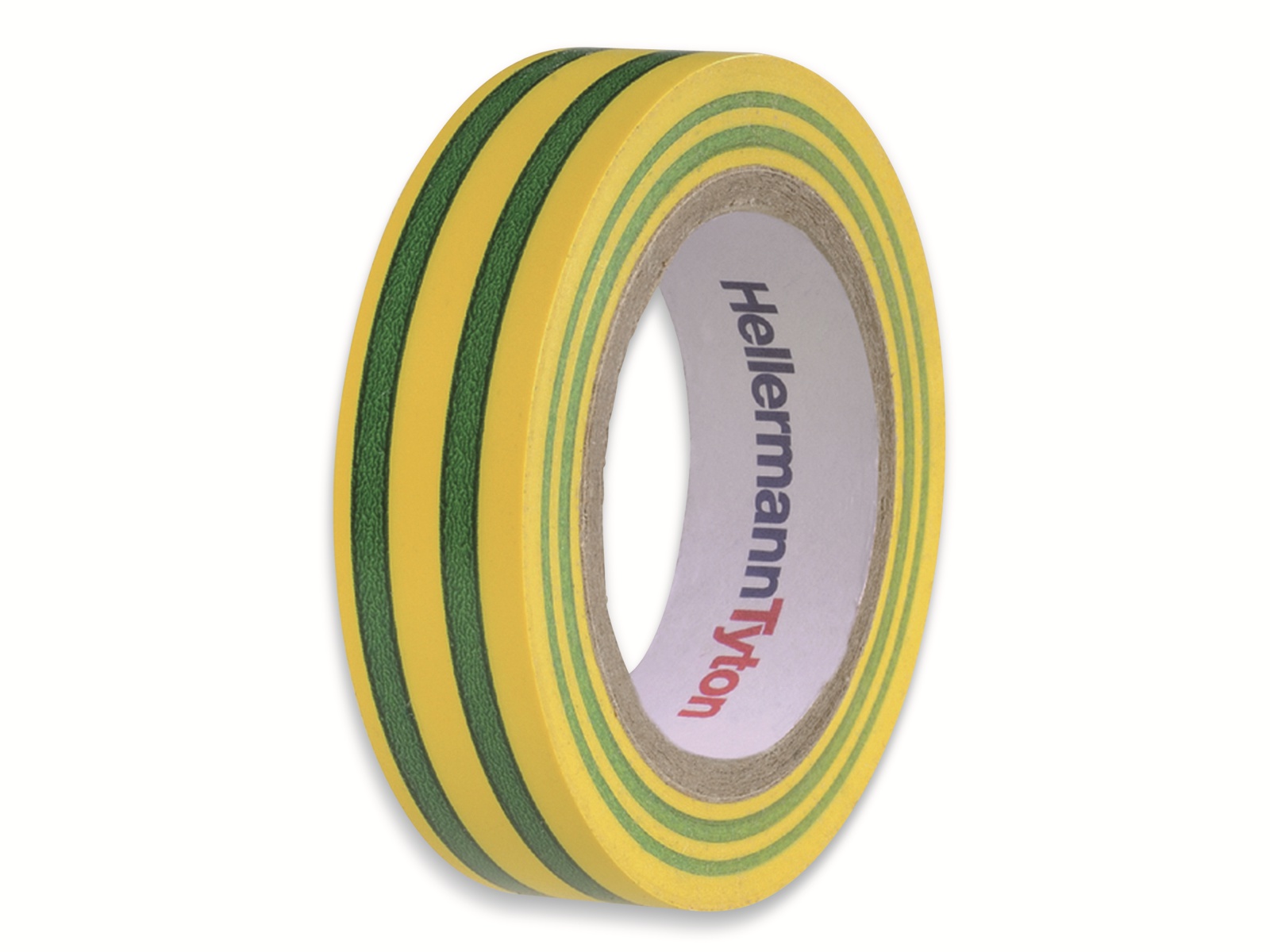 HELLERMANNTYTON Isolierband, 710-00106, HelaTapeFlex15, grün-gelb, 15mmx10m