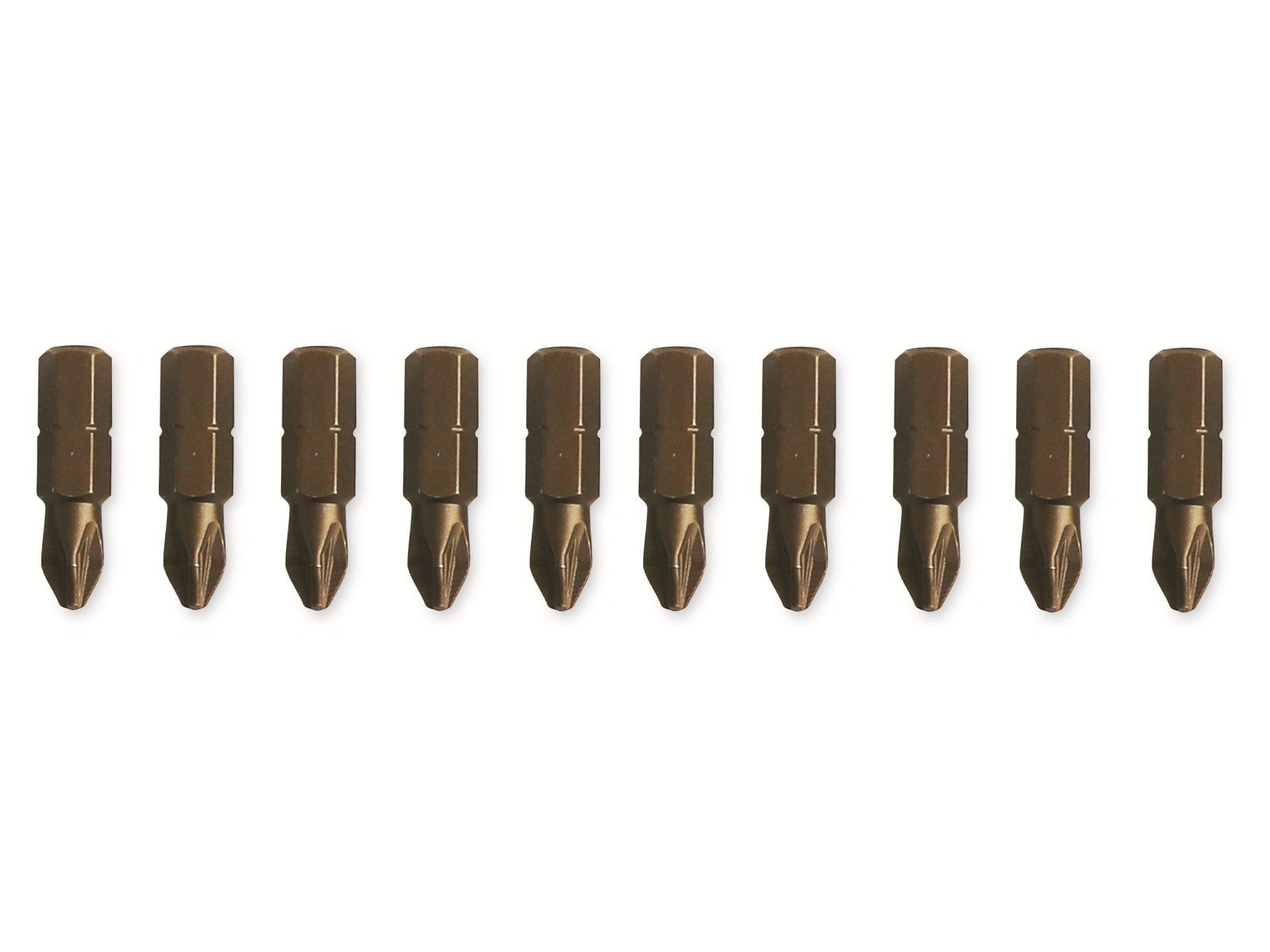IVY Classic Kreuzschlitz-Bits #2 - 10 Stück, 15,2 Cm - Für Schlagschrauber, Impact Plus, S-2 Werkzeugstahl