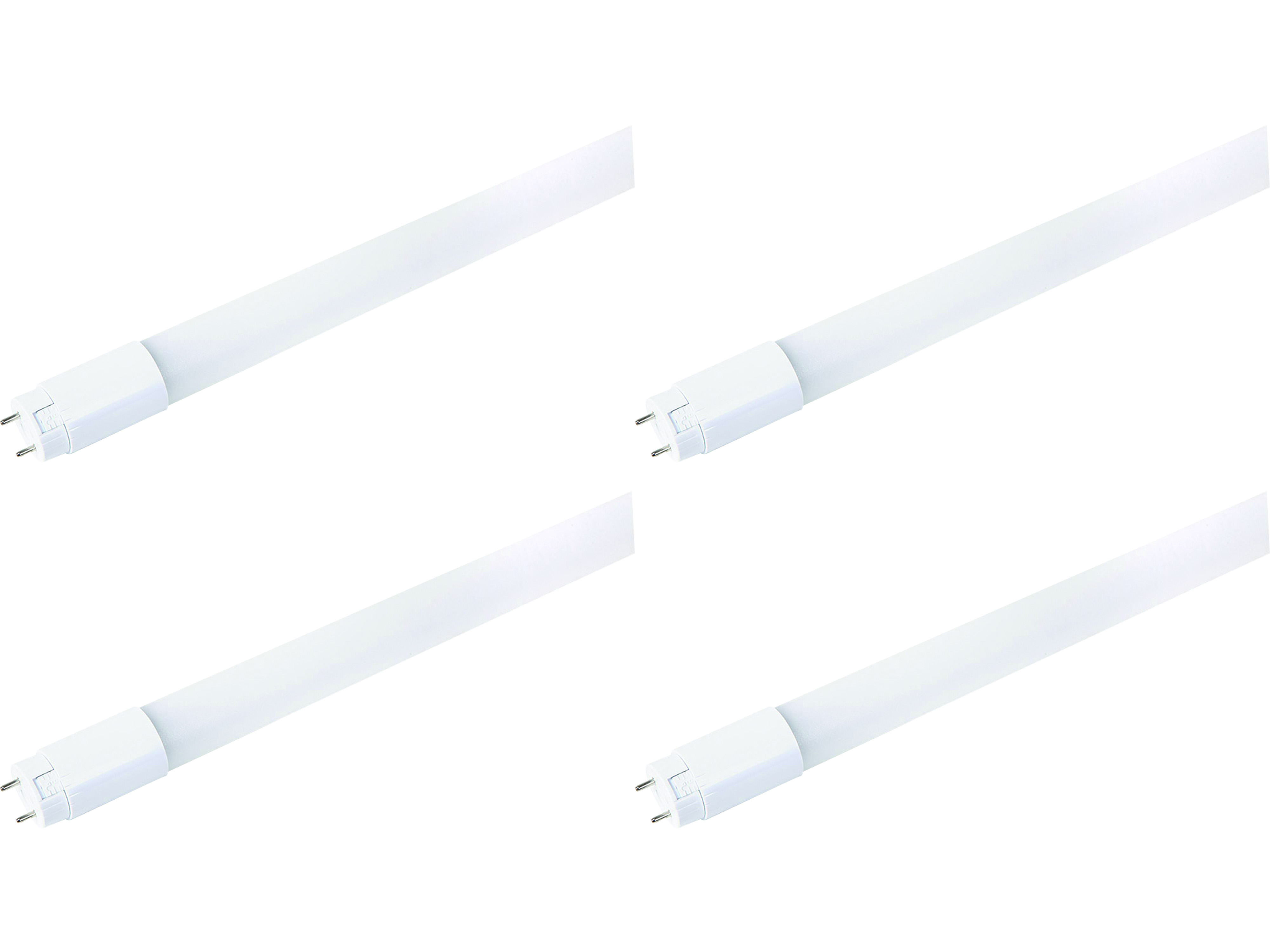 V-TAC LED-Röhre VT-152, HIGH LUMEN, EEK: E, 22 W, 3000 lm, G13, 4000 K, 150 cm, 4 Stück
