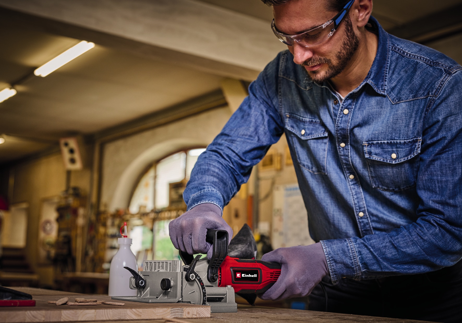 EINHELL Flachdübelfräse TE-BJ 900