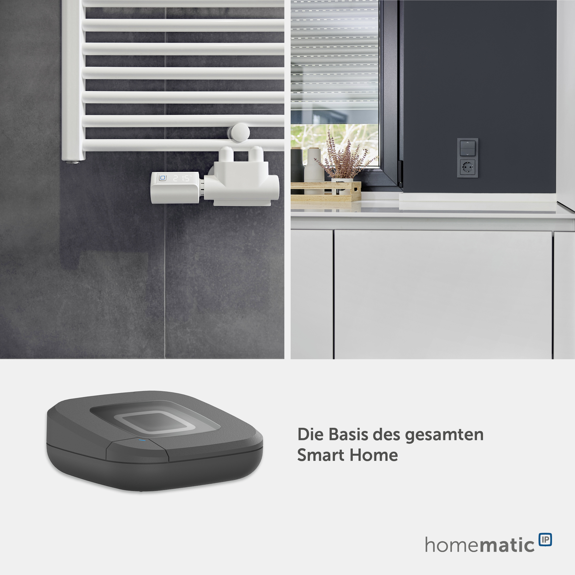 HOMEMATIC IP 161345A0 Access Point 2, anthrazit