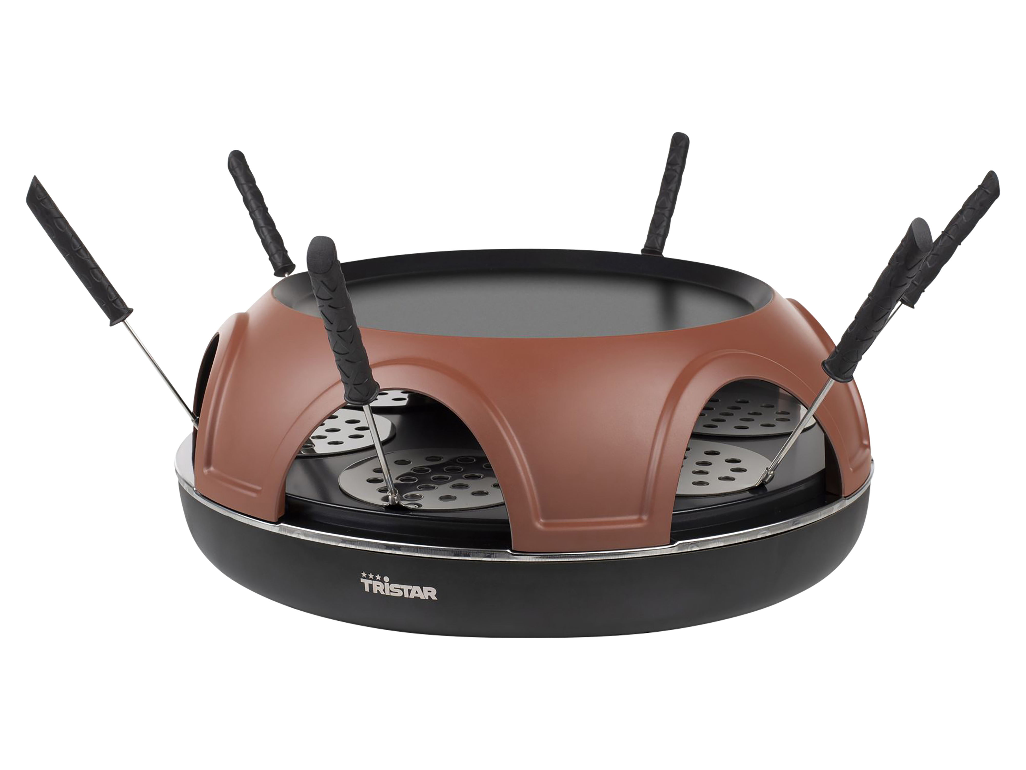 TRISTAR Pizzamaker Festa Gourmet, PZ-9160, 3in1, für 6 Personen