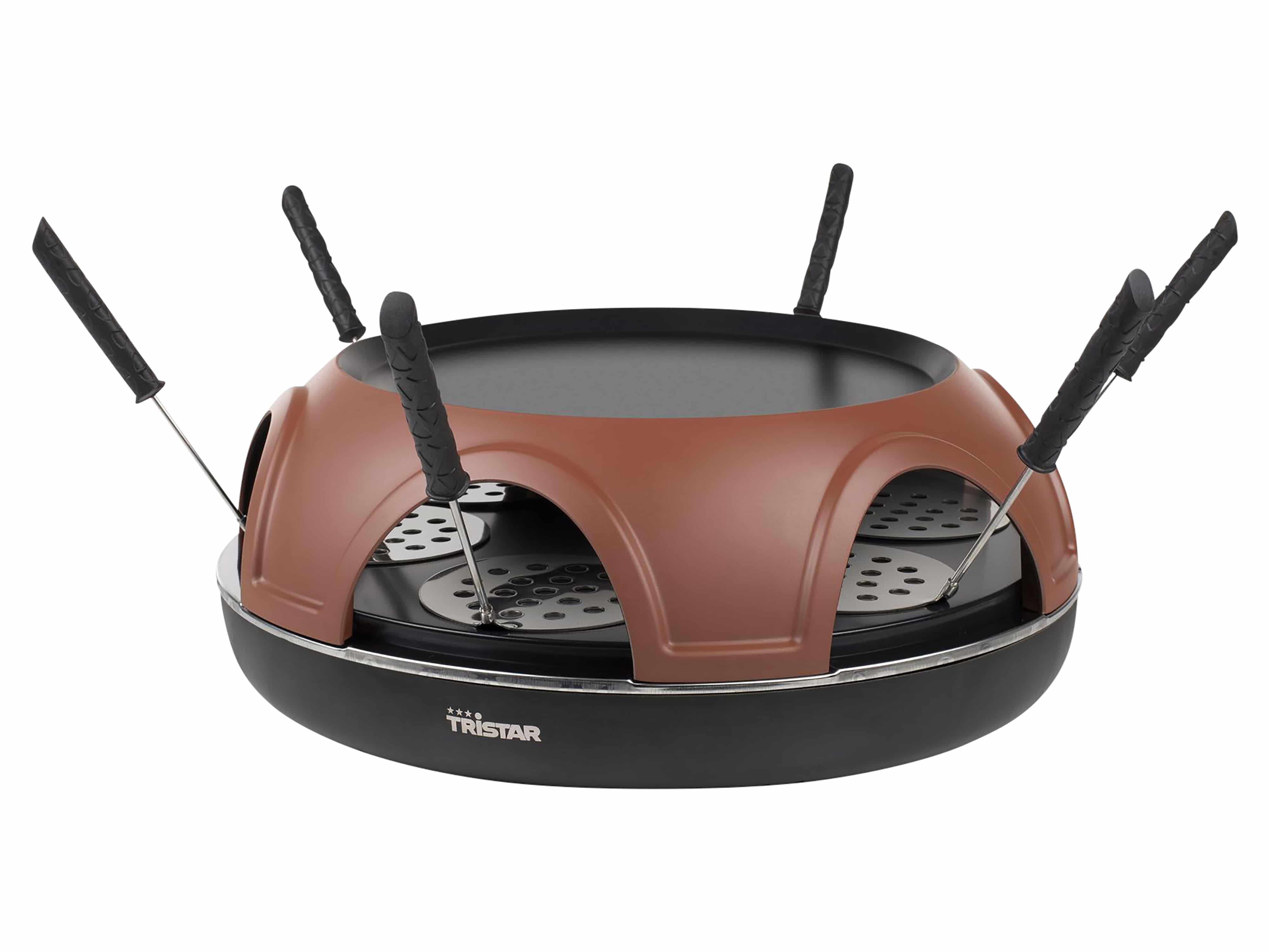 TRISTAR Pizzamaker Festa Gourmet, PZ-9160, 3in1, für 6 Personen