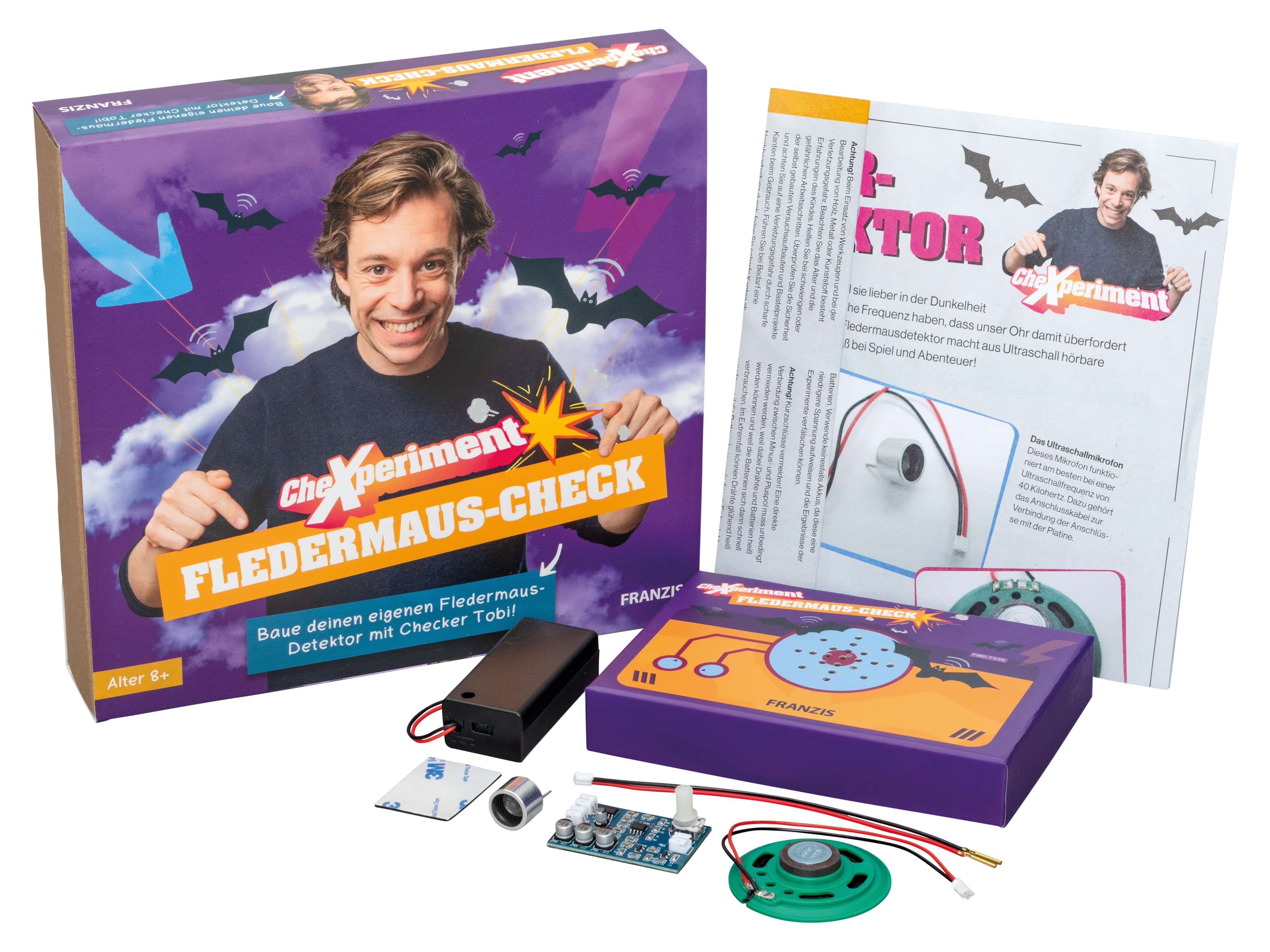 FRANZIS CheXperiment Fledermaus-Check (Checker Tobi) 67248