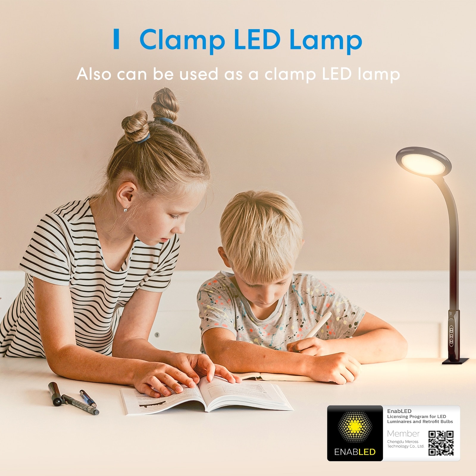 MEROSS Smarte LED-Stehleuchte MSL610HK-EU