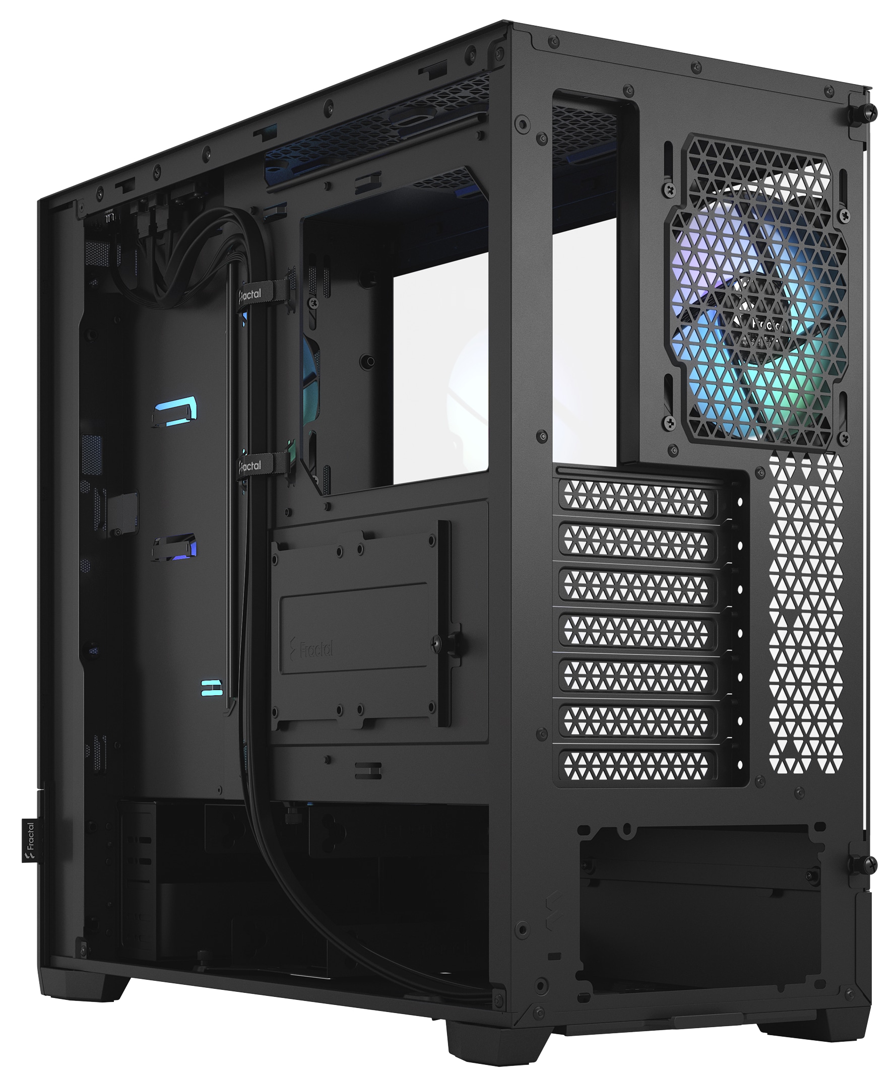 FRACTAL Midi Tower Design Pop Air RGB schwarz TG Clear Tint FRACTAL Midi Tower Design Pop Air RGB schwarz TG Clear Tint