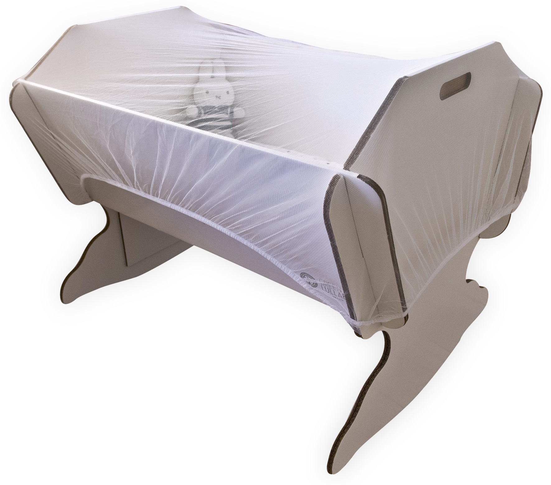 Moskitonetz, 145x74x82,5 cm, Weiß