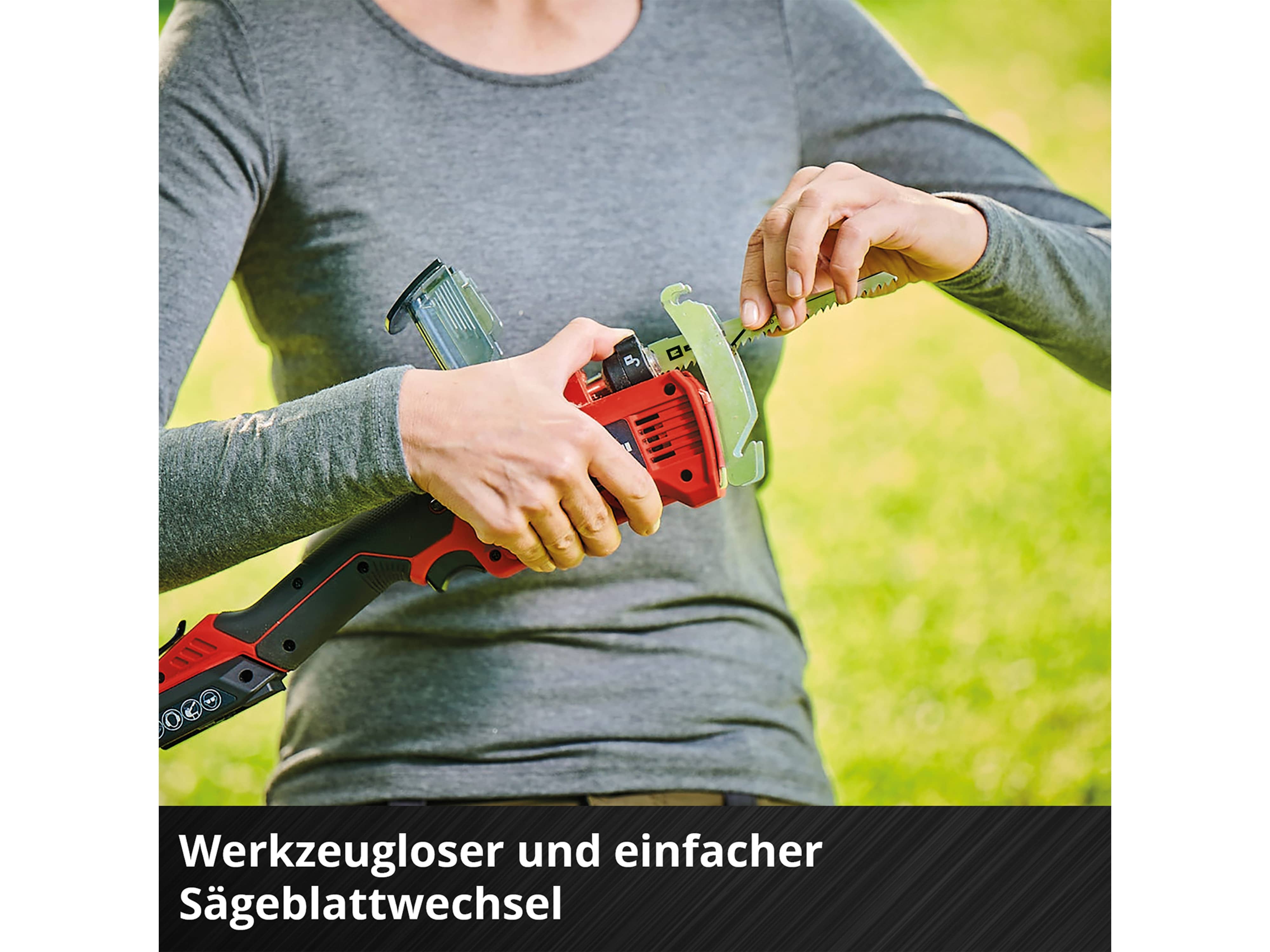 EINHELL Akku-Astsäge GE-GS 18/150 Li-Solo